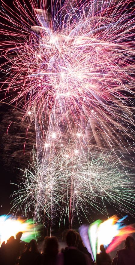 Fireworks display